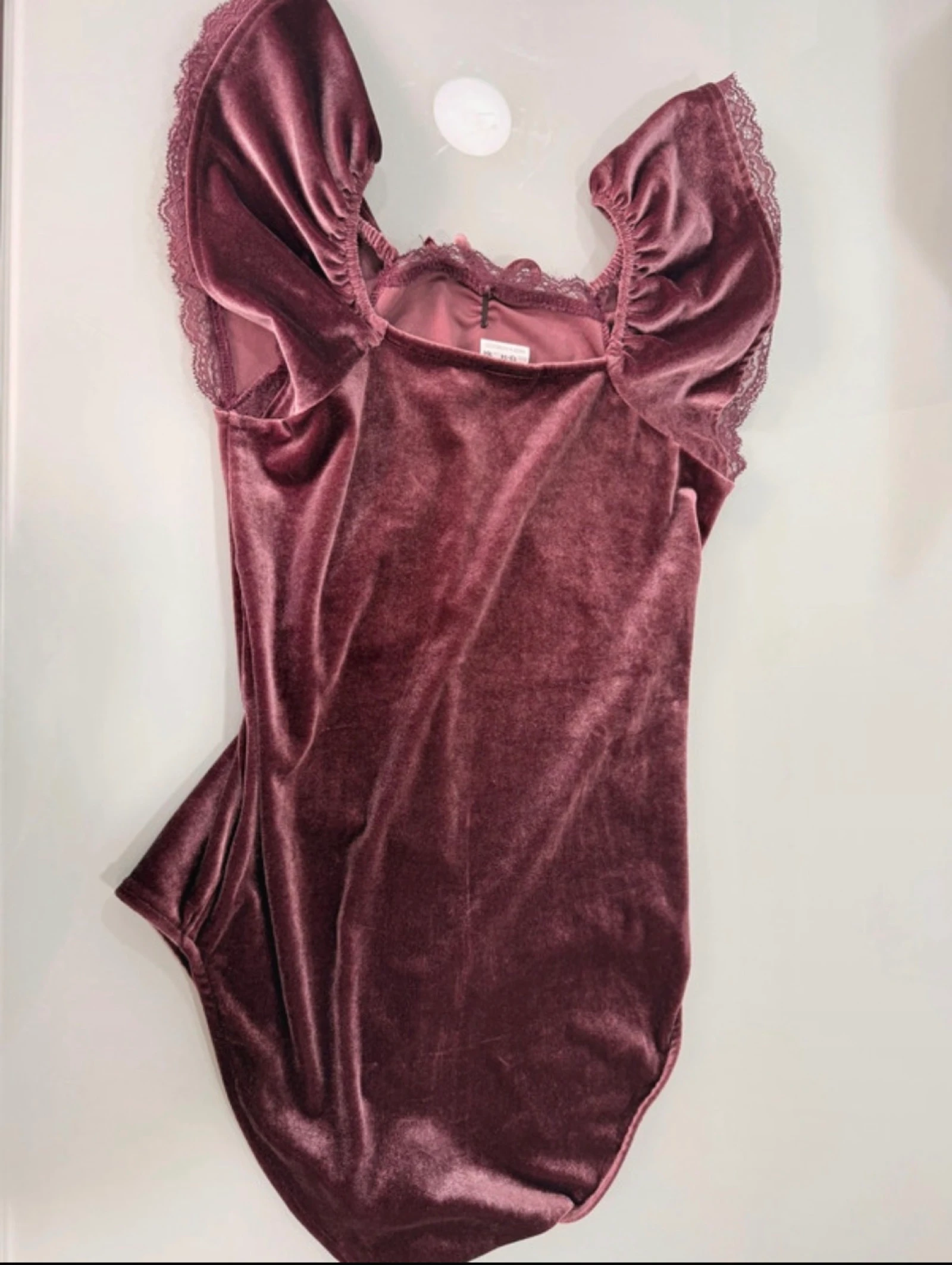 Body em veludo / Body en velours